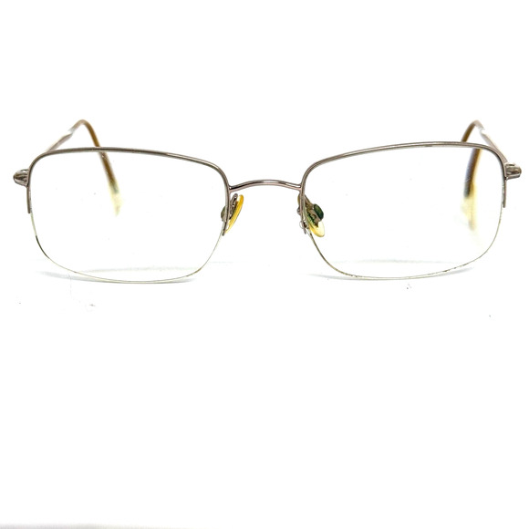 Silhouette Half-Rim Eyeglasses Frame Brown H16838 - Picture 1 of 5